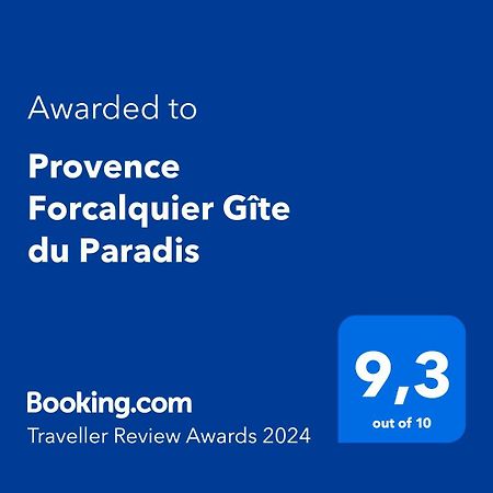 Provence Forcalquier Gite Du Paradis Bagian luar foto